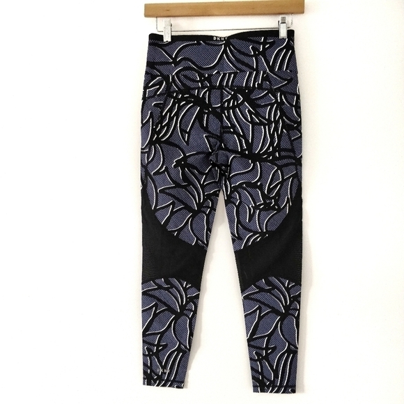 NEW DKNY Sport Entwine Printed Ankle Leggings - Picture 4 of 8